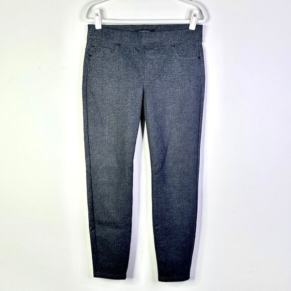 Liverpool Jeans Pants - Liverpool Pants Women 10 Gray Tweed Leggings Stretch Ankle Skinny Classic NWOT